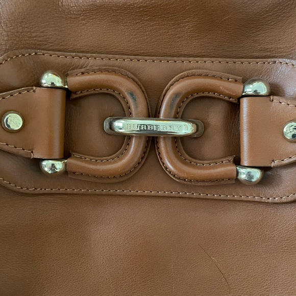 Burberry Brown Leather Horsebit Hobo - Picture 9 of 16